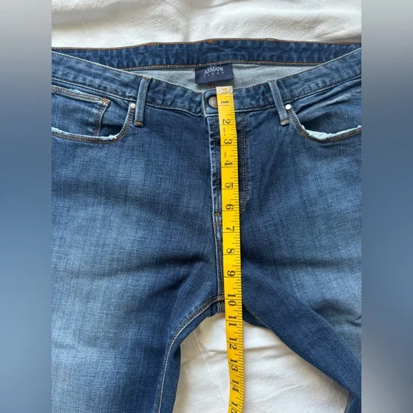 Armani Jeans Dark Blue Skinny Fit - Picture 5 of 9